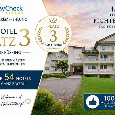 Hotel Fichtenwald-ihr Boutique I Glück`s - Ihr Kraftort - Wasserwelten Bad Füssing